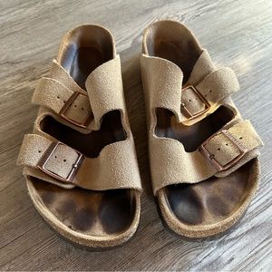 Birkenstock Arizona Suede - Taupe